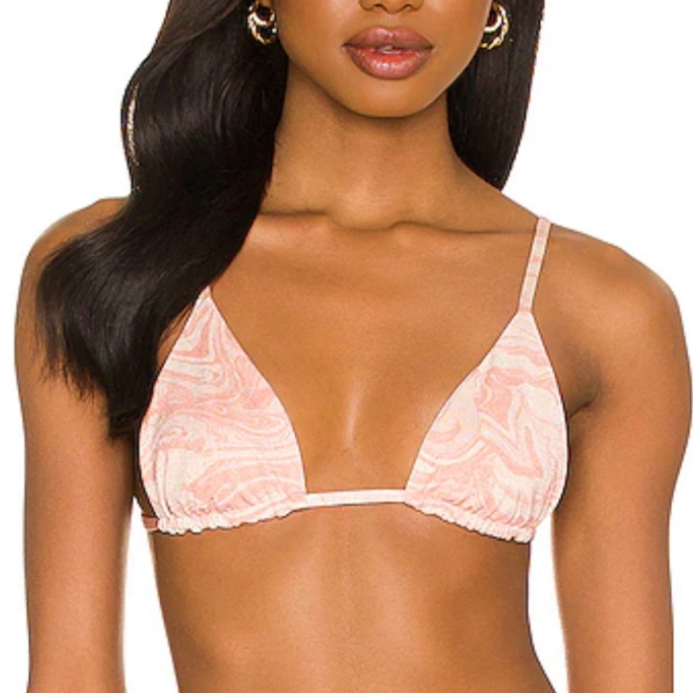 NWT L*Space Brittany Bikini Top in All Swirled Up | Bikini Top